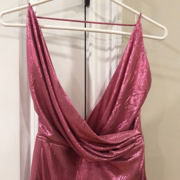 Missie wrap front dress Clearance